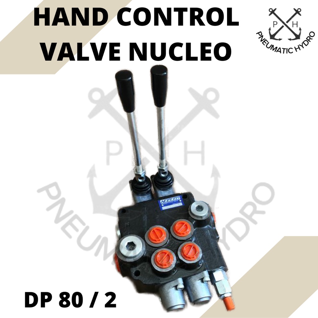 HAND CONTROL VALVE HYDRAULIC DP80/2 DP 80 / 2 NUCLEO