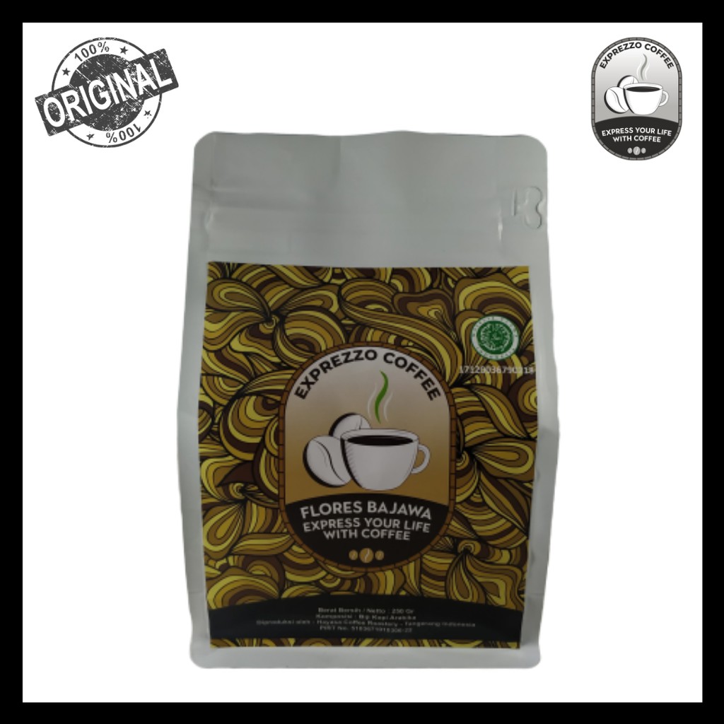 

Kopi Arabika Flores Bajawa Exprezzo 250 gram (Roasted Beans/Bubuk)