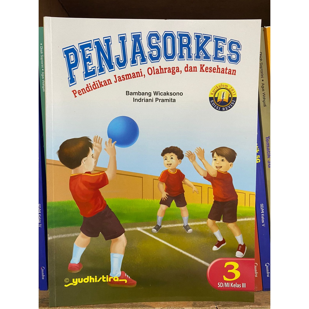 Jual Buku Penjasorkes Pjok Untuk Sd Mi Penerbit Yudistira Shopee