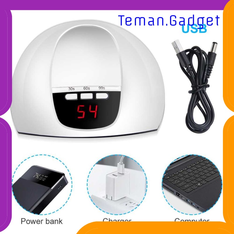 TG-FE196 LKE PENGERING KUTEK KUKU UV LED NAIL DRYER 54W - SUN-X5