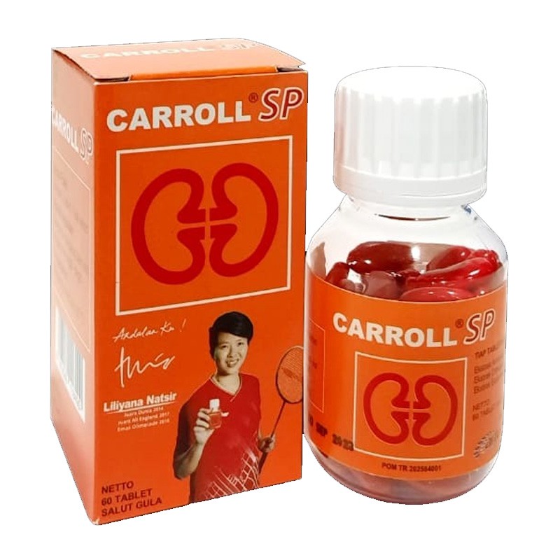 CARROLL SUPER PILLS (SP) Obat Ginjal isi 60 Tab CAROL SUPER PIL ARTOS CARROL