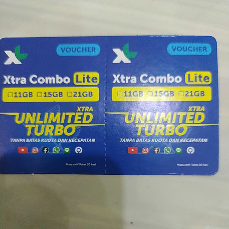 voucher xl 18gb xtra combo lite