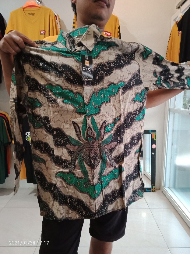 Batikalfa16 Batik Cowok Kualitas Original Model Regulare Kualitas Setara Mall Asli Luigi Batani Lb