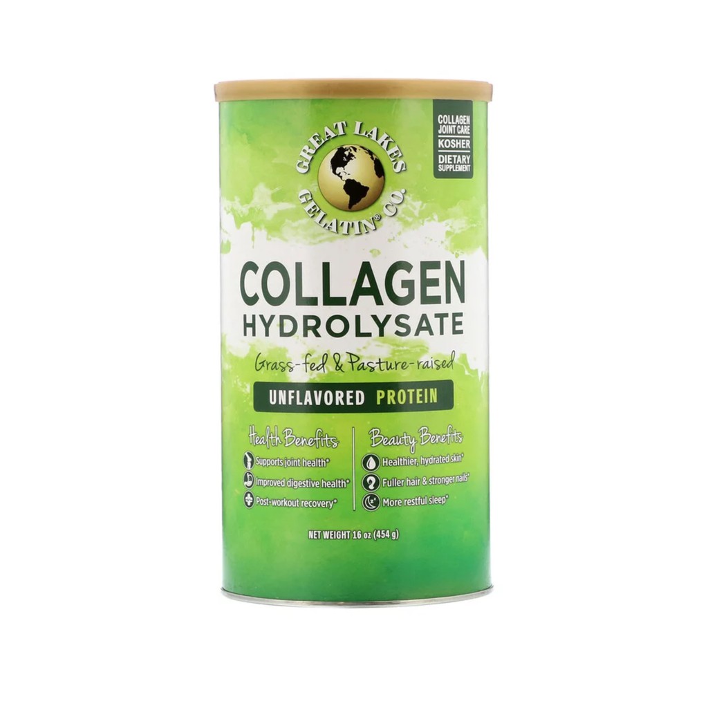Jual Great Lakes Gelatin Co., Collagen Hydrolysate, Unflavored, (454 g