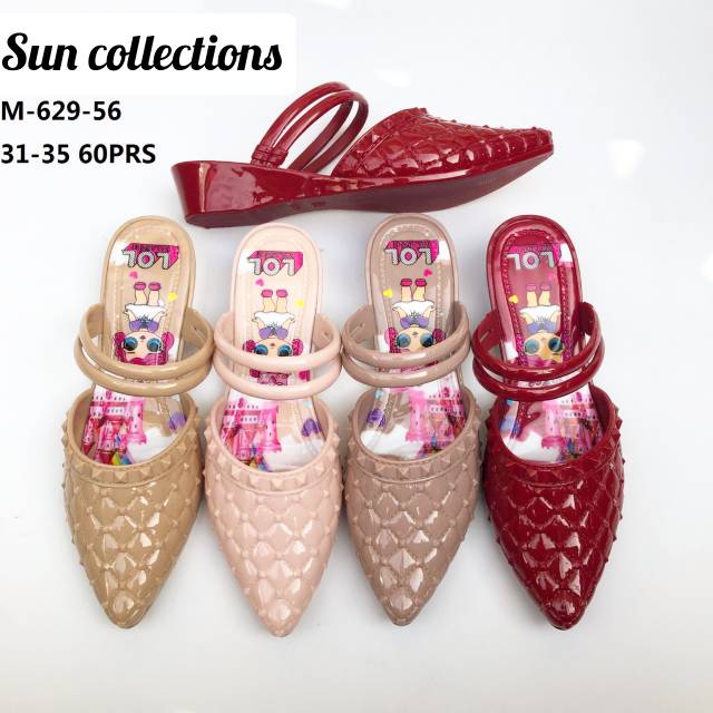 Sun-LOLILY Sandal Bustong Anak Import Motif LOL balance 629-56