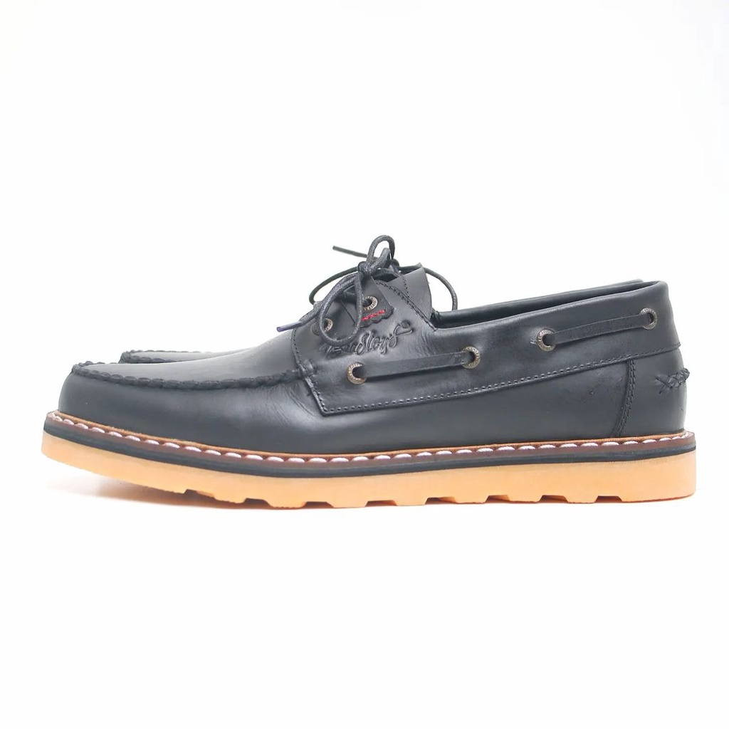 Bradleys - Zapato Inc Black - Sepatu Low Boots Pria Formal Kasual Bahan Kulit Asli Premium