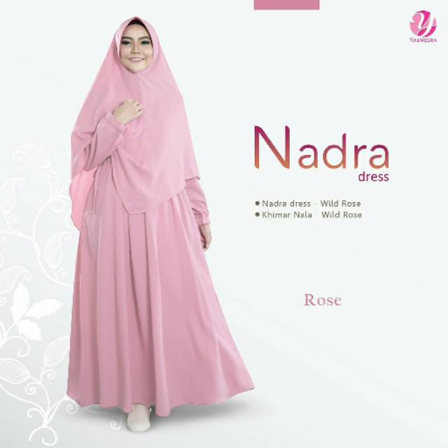 SET HIJAB NADRA CAHAYA CAHYATI CAHAYATI GAMIS SYARI MUSLIM 