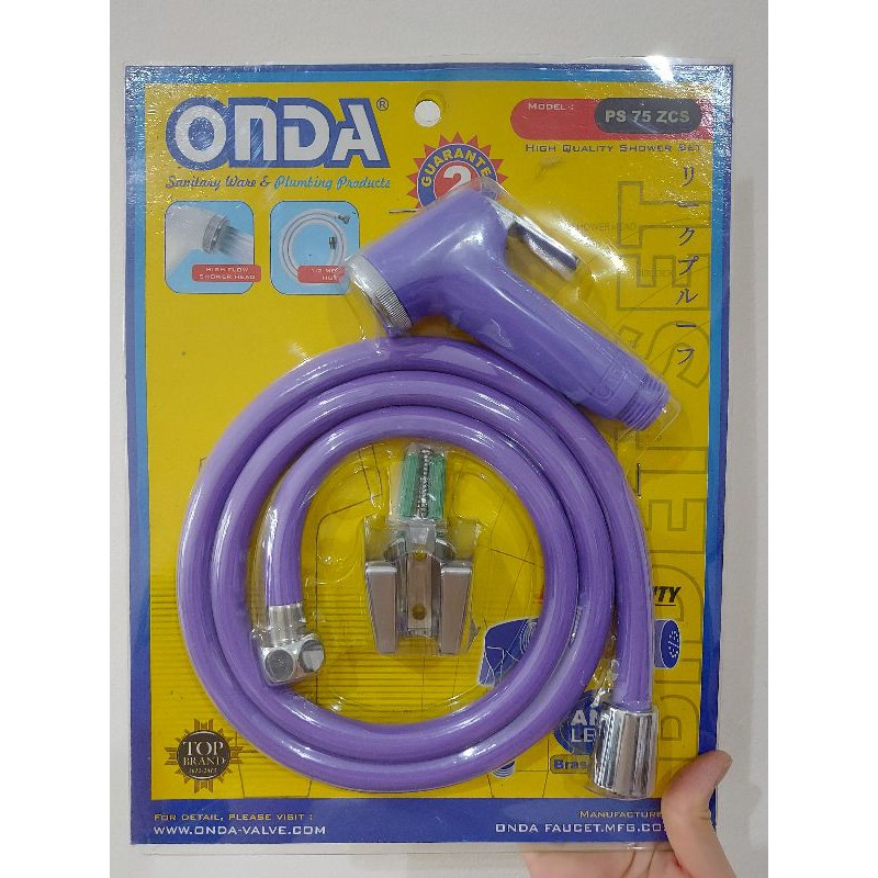 RB ONDA S 75 1/2" JET SHOWER BCS / BJS / GCS / HCS / HJS / MCS / MJS / NCS / PCS / SCS / TCS / WCS