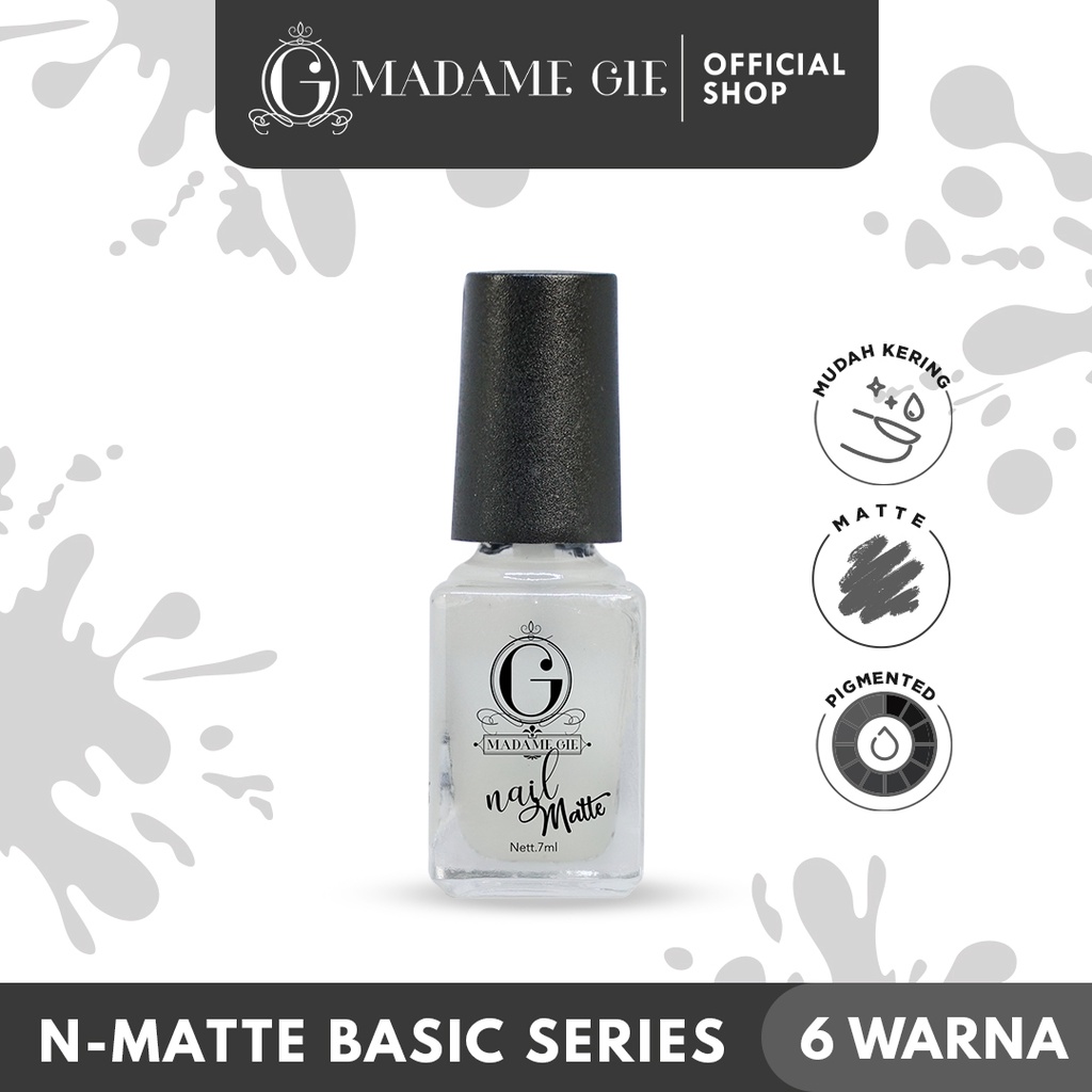 Madame Gie N-Matte Basic Series (Satuan) - MakeUp