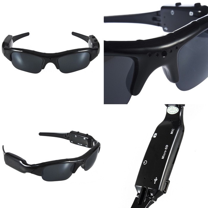 Sunglasses Spy Hidden Camera Mobile Eyewear Recorder Kamera