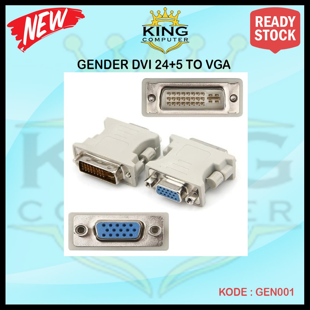 GENDER DVI 24-5 TO VGA