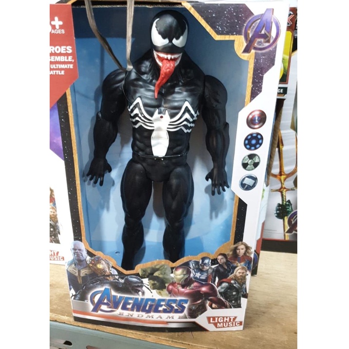 Action Figure Avengers With Box Large Size-VENOM