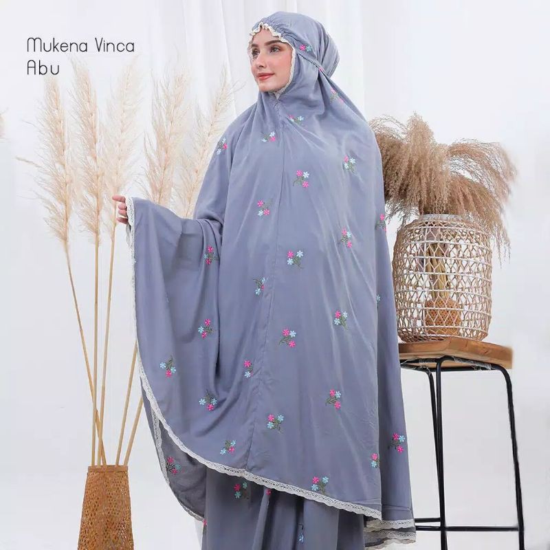 Mukena Vinca Warna Dan Motif Random