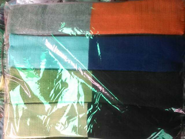 Handsock rajut bolak balik/dua warna