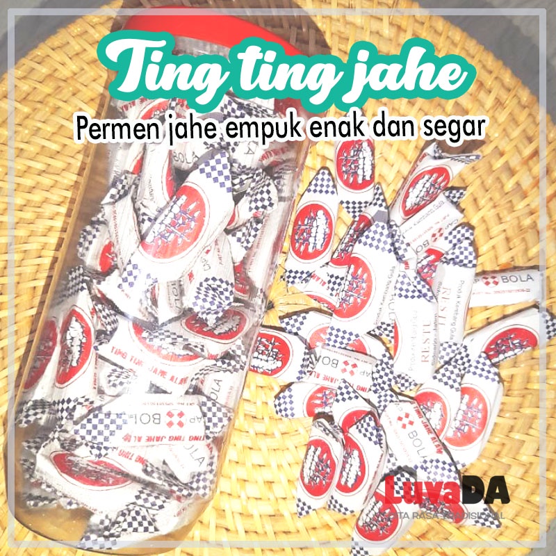 

Ting Ting Jahe Alami 200gr