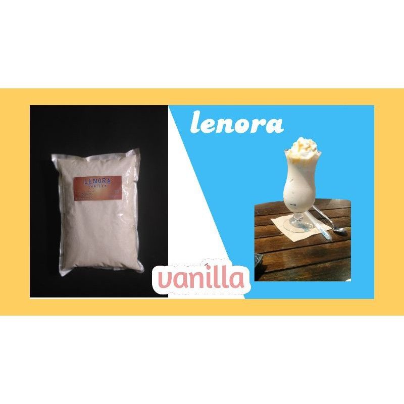 

bubuk minuman rasa vanilla