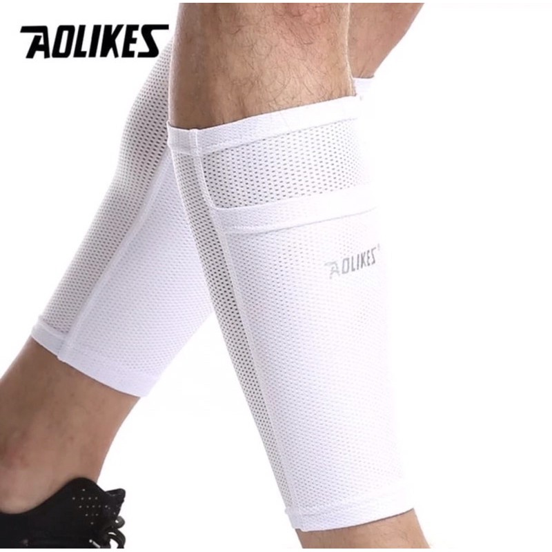 7968 AOLIKES CALF GUARD SLEEVE DEKER BETIS WRAP SUPPORT PAD LEG BOLA