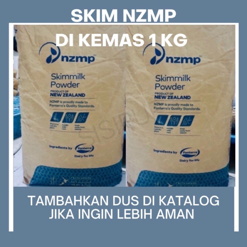 SKIM NZMP / Susu Skim / Susu Rendah Lemak / Susu Bubuk SKIMMED MILK / Skim Milk (HALAL)