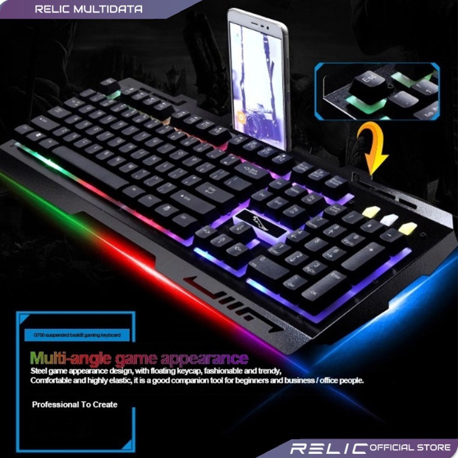 Jual Keyboard Gaming Rgb Dan Mouse Gaming Rgb Kualitas Super Gaming Set Shopee Indonesia