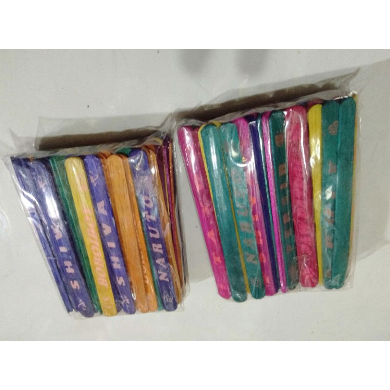 100pcs tajos stik kayu es cream _ mainan anak stick