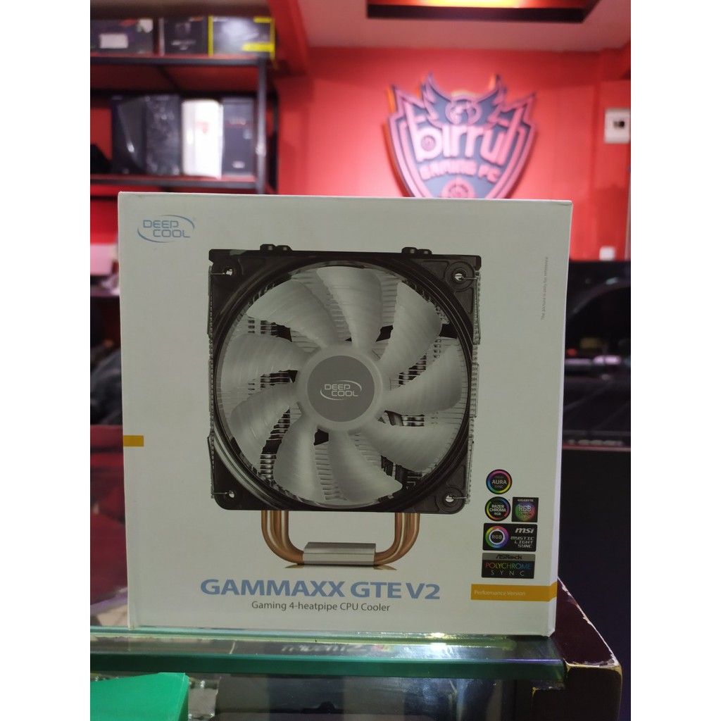 Fan Processor Deepcool Gammaxx Gte v2 RGB 4 Pipa