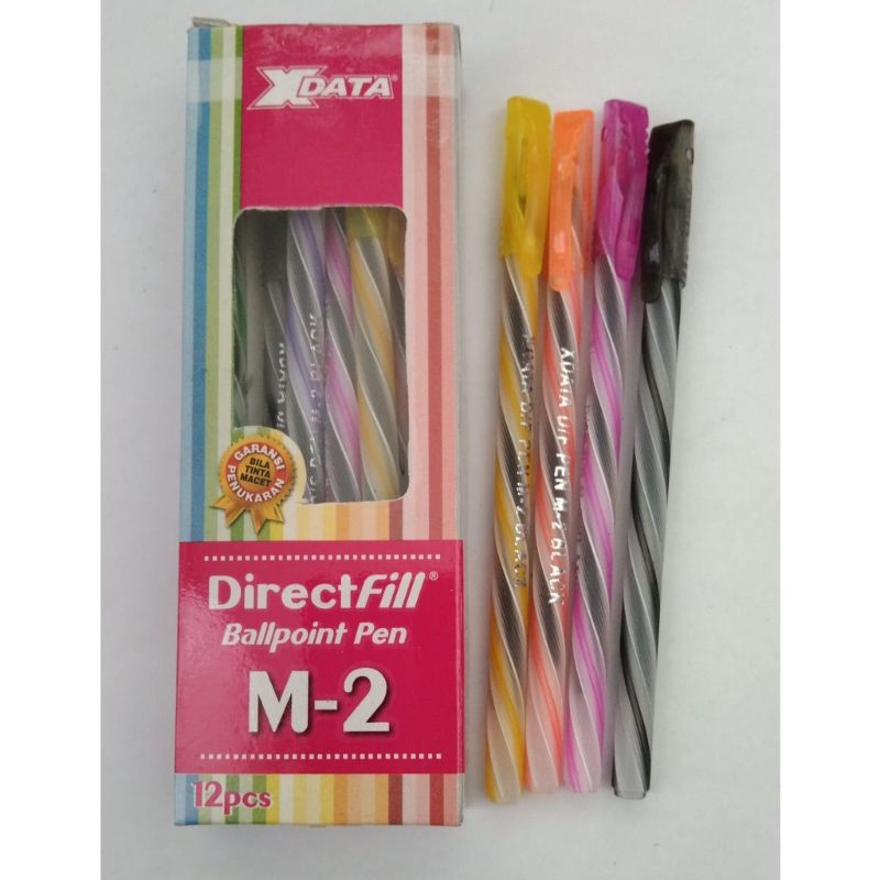 

♥️ Pulpen / Pen / Bolpen / Bolpoin Murah Xdata M2 (per pcs) ♥️