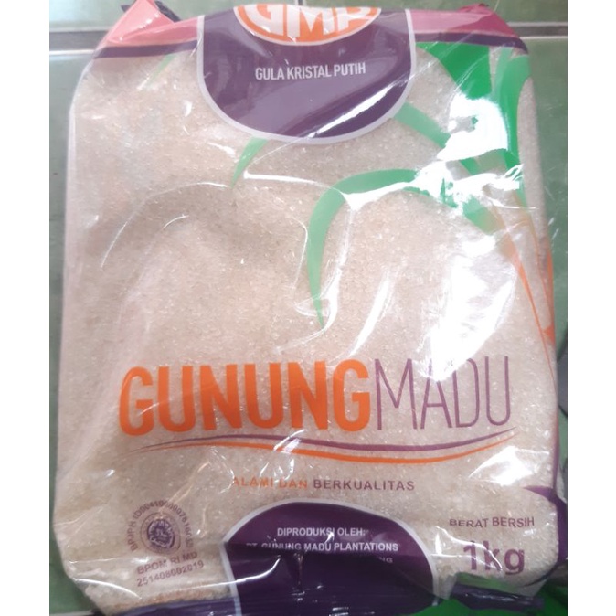 

Gula Pasir GMP Gunung Madu 1kg