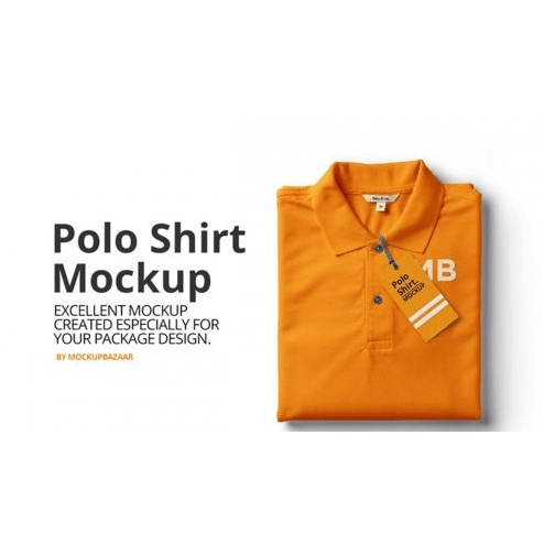 Polo Shirt Mockup - Adobe Photoshop