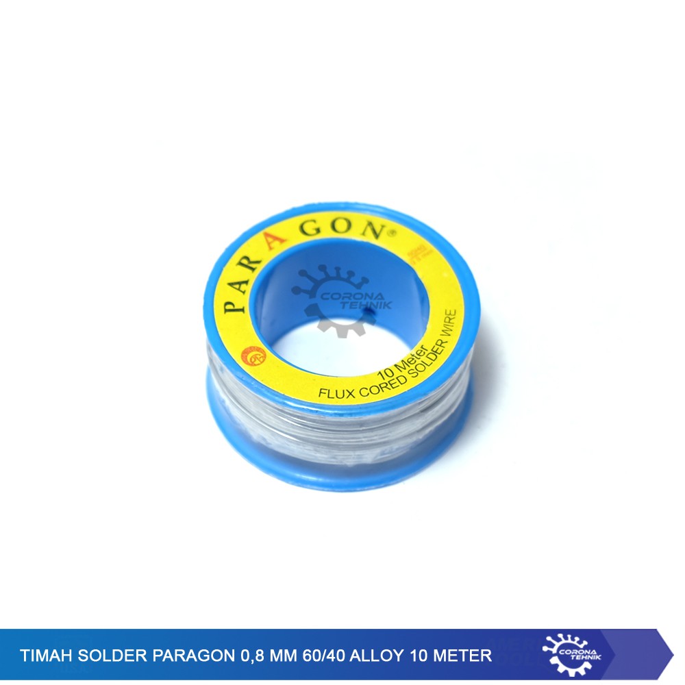 Timah Solder Paragon 0,8 mm 60/40 Alloy 10 Meter