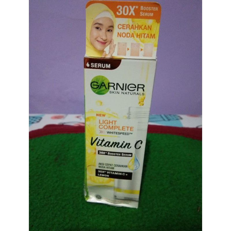 [BACA DESKRIPSI] Garnier Light Complete Vitamin C Booster Serum 30ml.