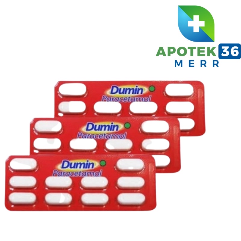 DUMIN TABLET Paracetamol isi 10Tablet