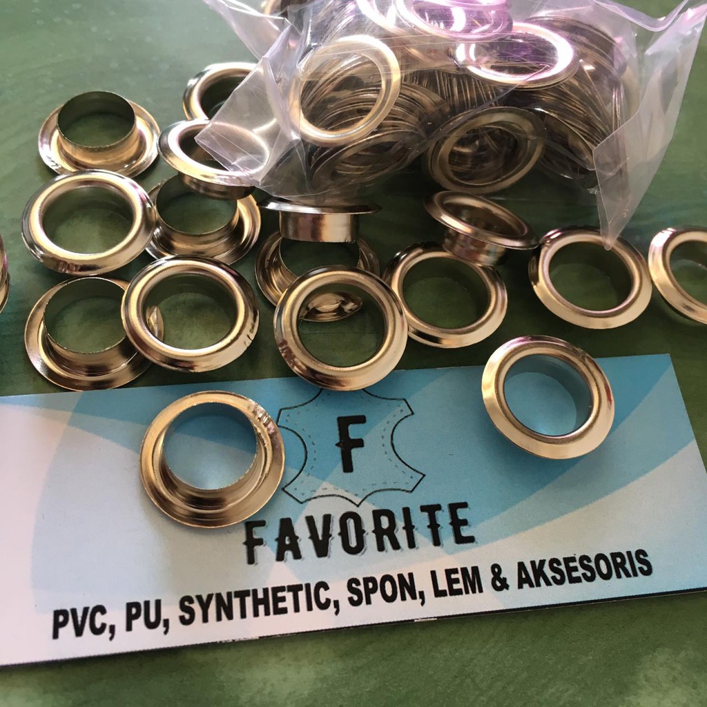 Eyelet Mata Ayam 24 (11mm) NIKEL / SILVER / KANCING BULAT PER 1000PCS