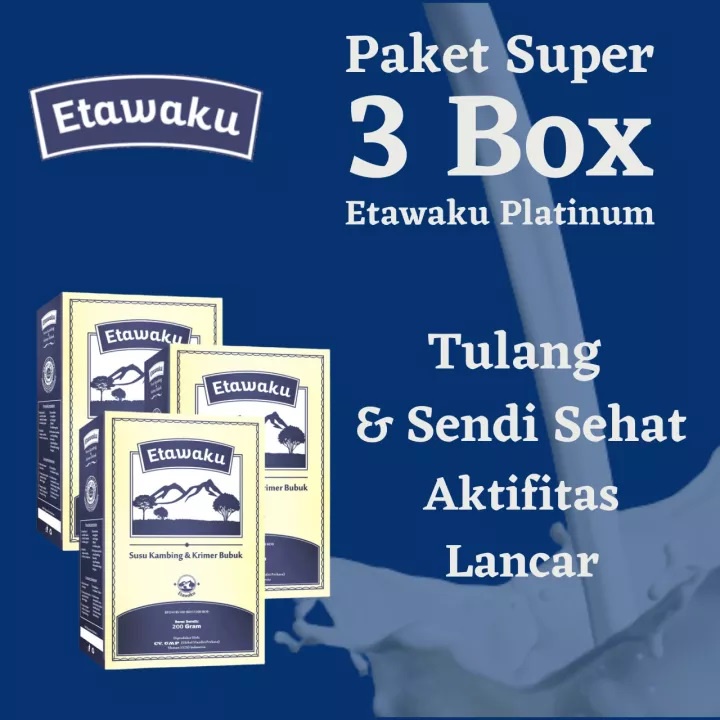 

HADIAH EMAS! PAKET 3 BOX Etawaku platinum Original 100% - ETAWA KU 3KOTAK ASLI 100 %