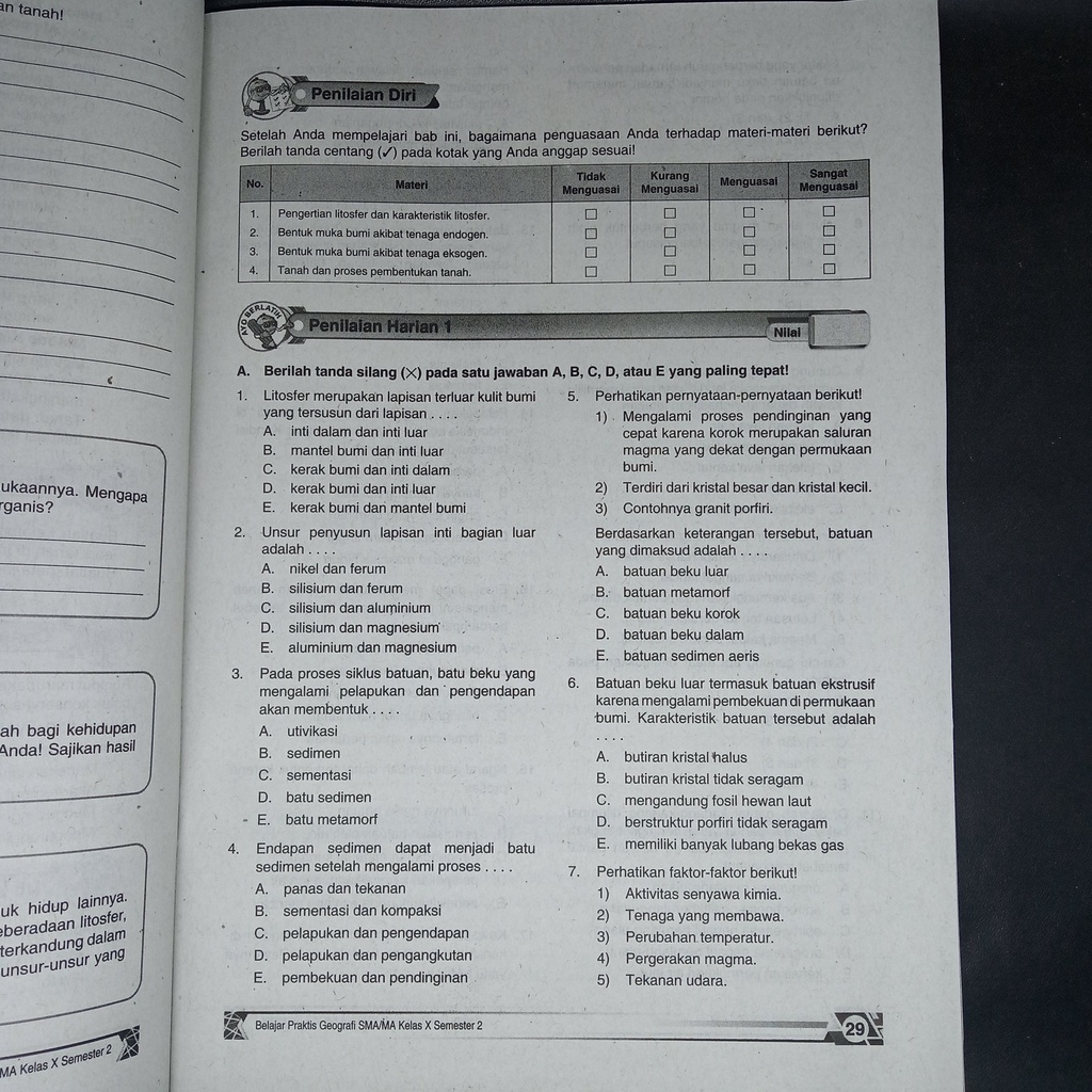 LKS Geografi SMA/MA Kelas 10 | X Semester 2 Viva Pakarindo-4