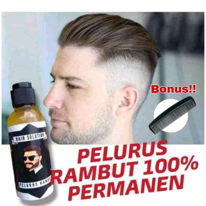 Hair solution original 100% pelurus rambut permanen tanpa catok