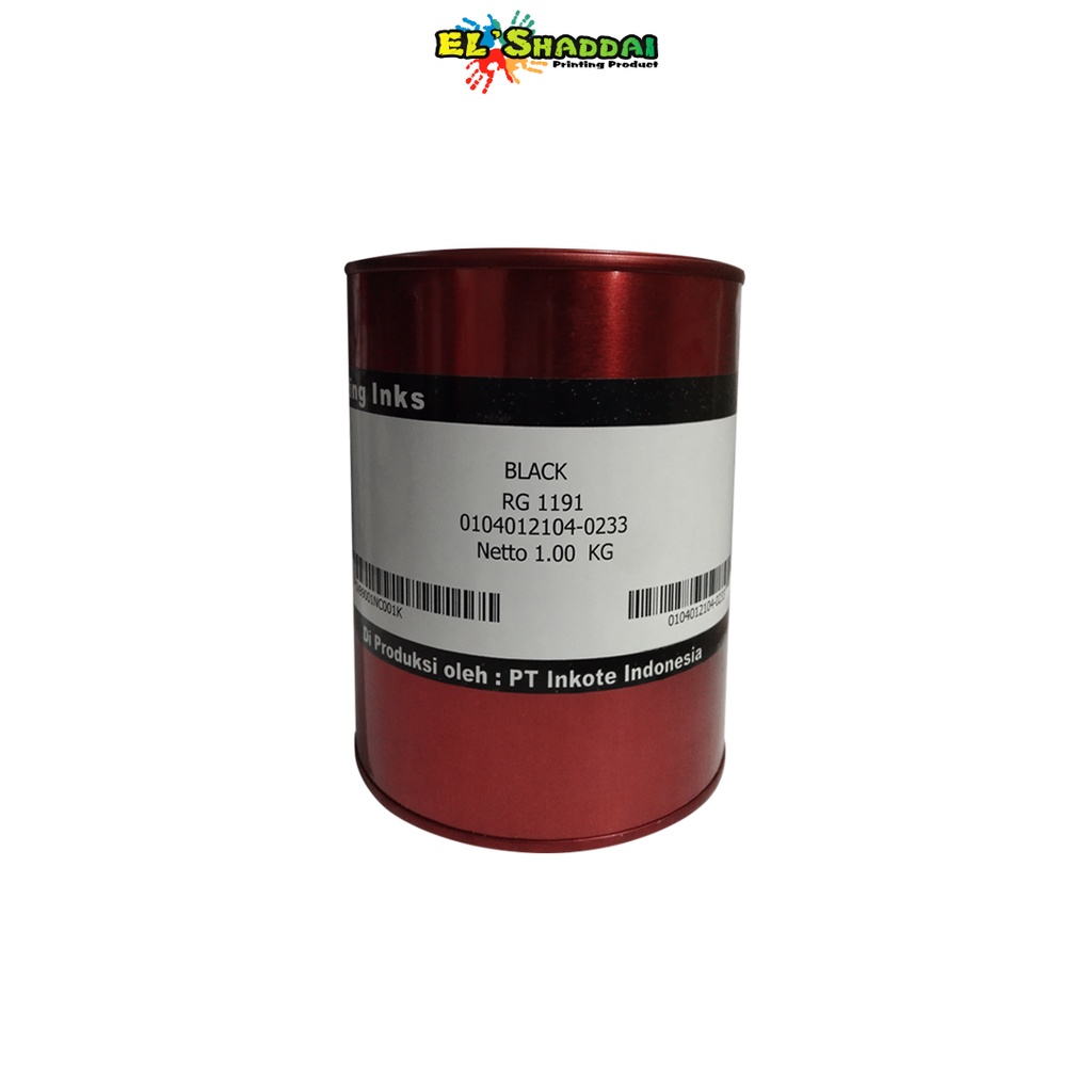 Cat sablon kertas RG 1191 Black