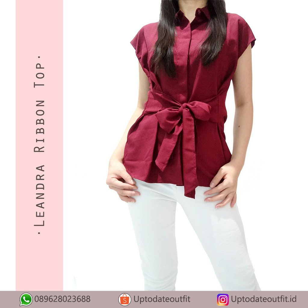 Atasan wanita terbaru premium - Blouse korea - Baju Cewek - Blouse kualitas premium