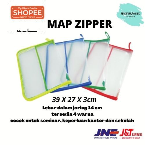 

MAP PLASTIK RESLETING ZIPPER BAG SEJATI