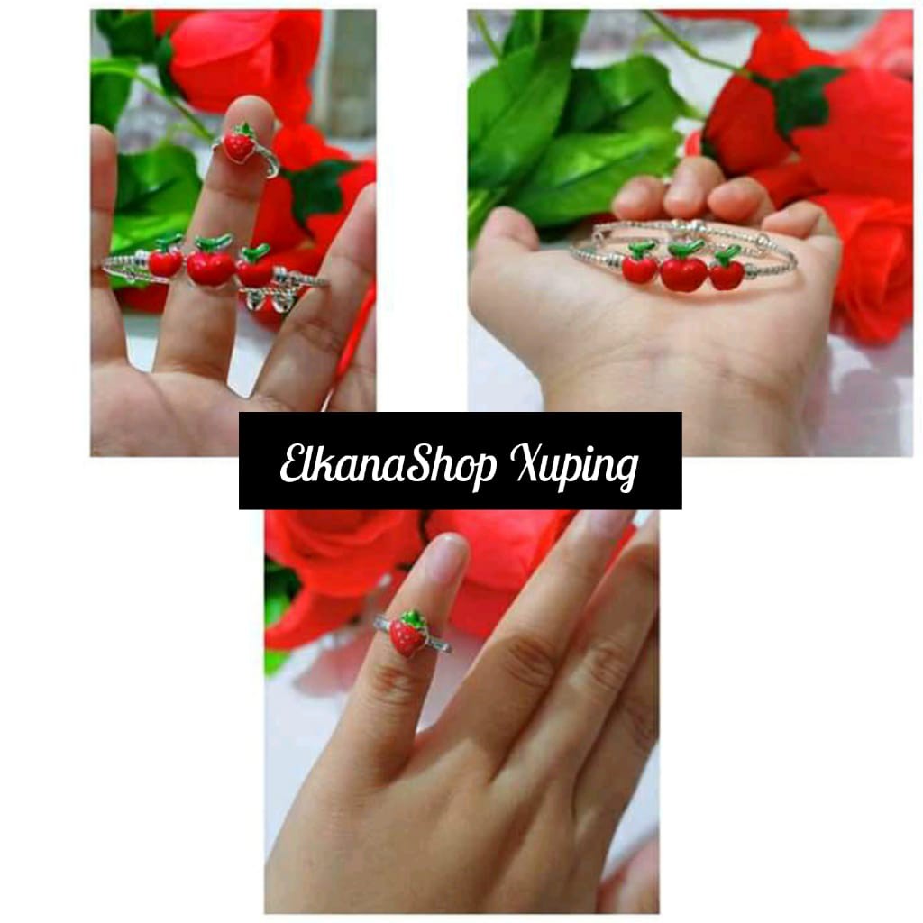 Gelang anak kolong free cincin xuping