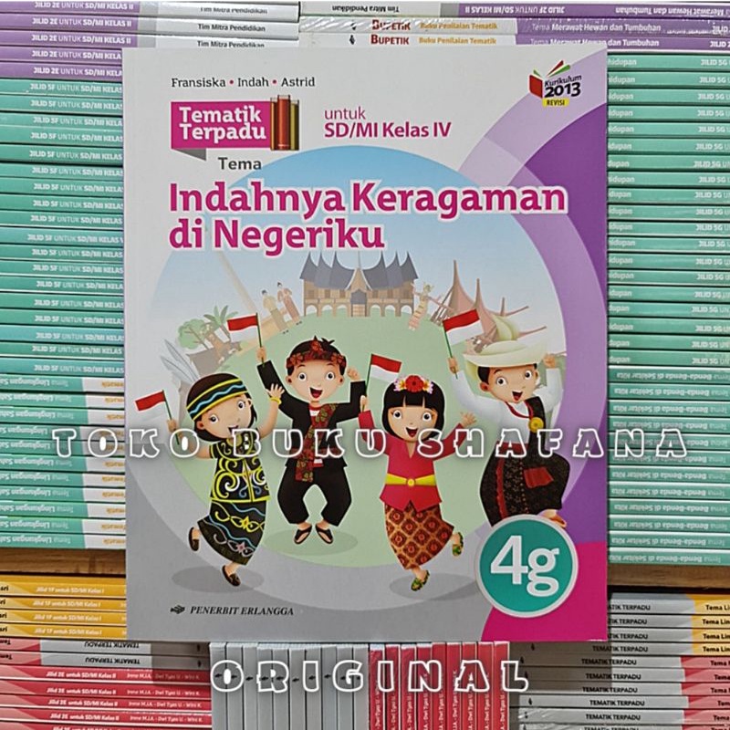 PAKET TEMATIK TERPADU 4F-4I KELAS 4 SD SEMESTER 2 ERLANGGA KURIKULUM 2013 REVISI