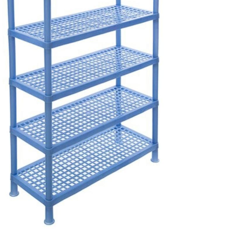 RAK SUSUN PLASTIK SUSUN 5 / RAK SANDAL SEPATU 5 SUSUN SERBAGUNA