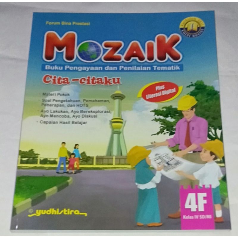 Mozaik tematik kls 4F,4G,4H,4I kurikulum 13 Yudhistira