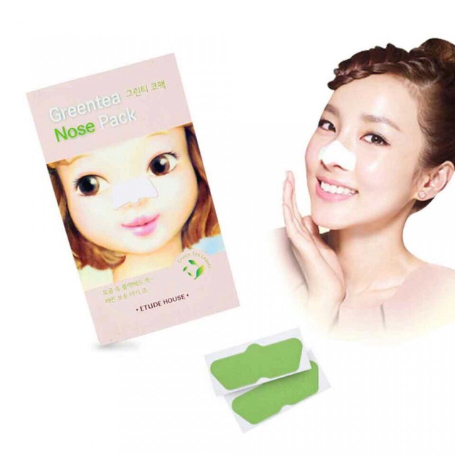 Etude House Green Tea Nose Pack / Etude House Nose Pack / Etude House Green Tea / Etude House Murah