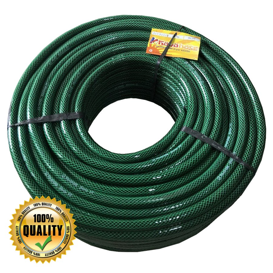 SELANG AIR HIJAU BENANG ANTI LUMUT 5/8 KETEBALAN 3 MM HARGA PER METER