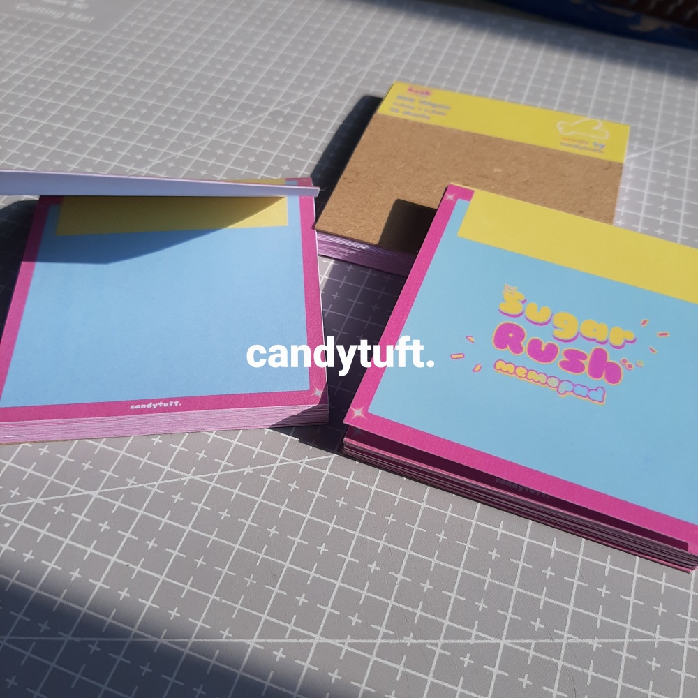 

Sugar rush memopad notepad kertas memo kecil kertas catatan