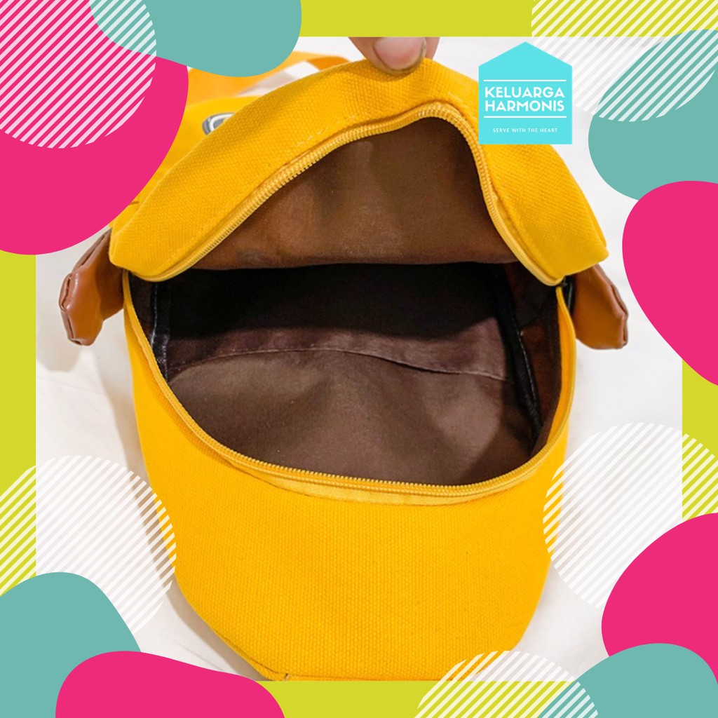 Tas Selempang Bebek Warna Kuning