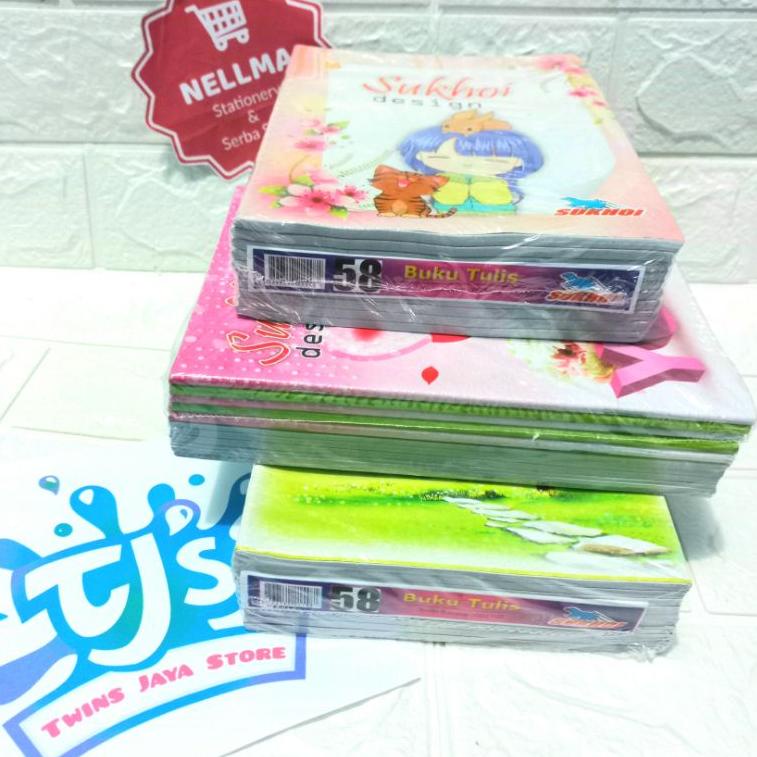 

☛ Tinggal klik) Buku Tulis isi 58 Lembar MURAAAHHH SUKHOI (10 Buku) .,