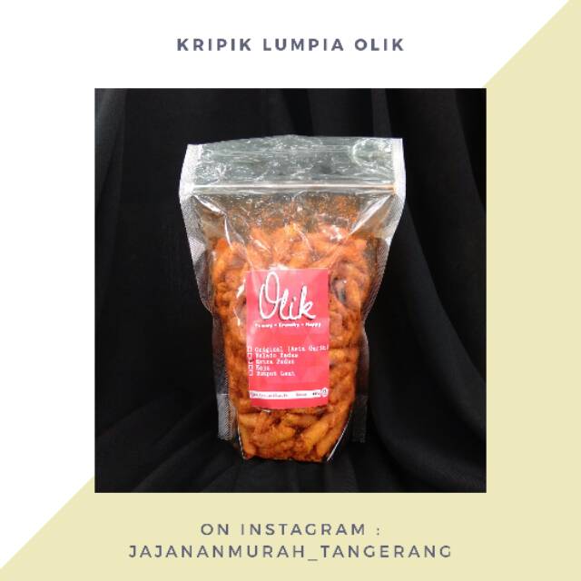 

KRIPIK KULIT LUMPIA 450gram