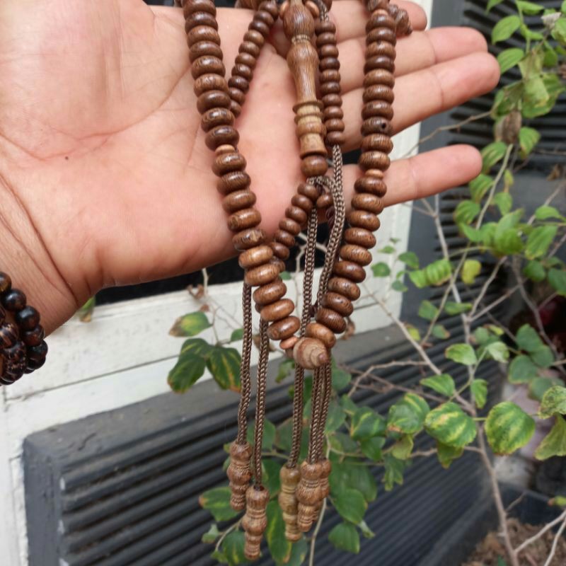 Tasbih Tijani kayu johar 8mm Tasbih Tijani Yuser Tasbih Tijani  murah Tasbih Tijaniyah