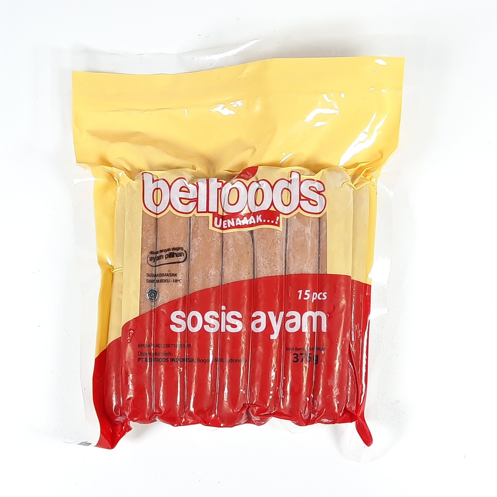 

Frozen Food Sosis Ayam Belfoods 375gr